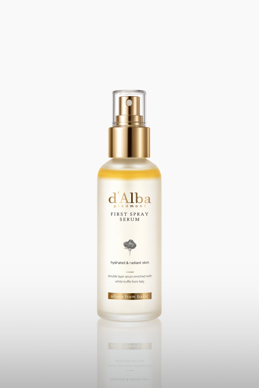 d'Alba White Truffle First Spray Serum 100мл — луксозен мултифункционален корейски спрей-серум с бял трюфел