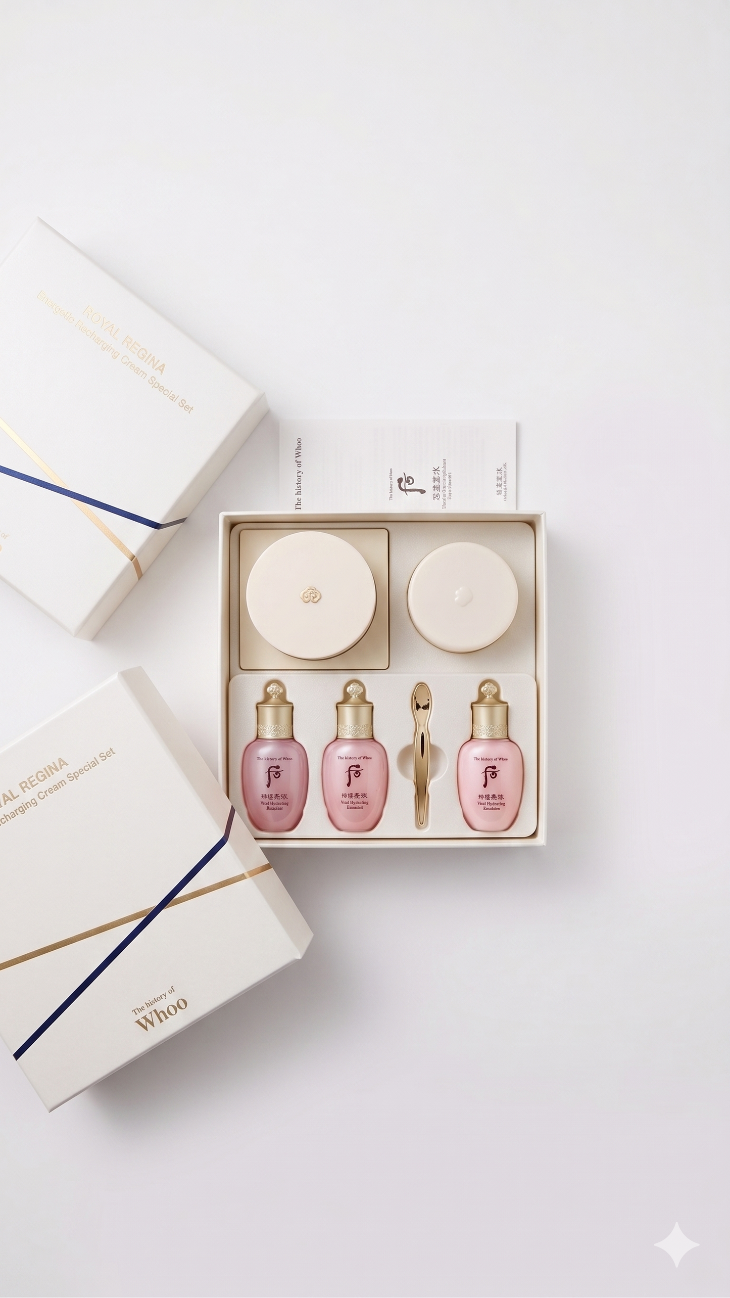 Royal Regina Energetic Recharging Cream Set — корейска кралска anti-aging грижа