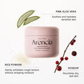 Arencia Fresh Rosehip Rice Mochi Cleanser 120g