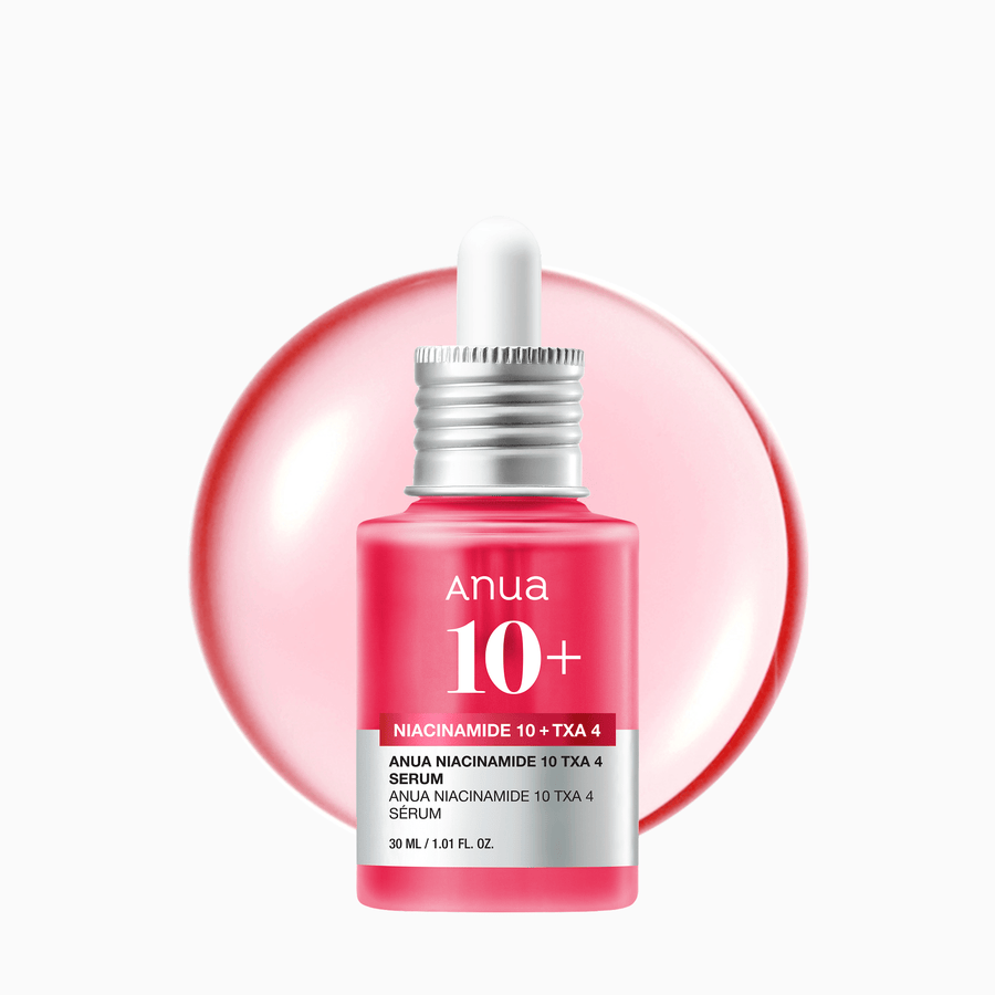 Anua Niacinamide 10% + Tranexamic Acid TXA 4% Serum 30мл — изсветляващ корейски серум срещу пигментация и тъмни петна