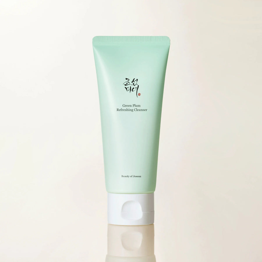 Beauty of Joseon Green Plum Refreshing Cleanser 100мл — освежаваща корейска почистваща пяна със зелена слива