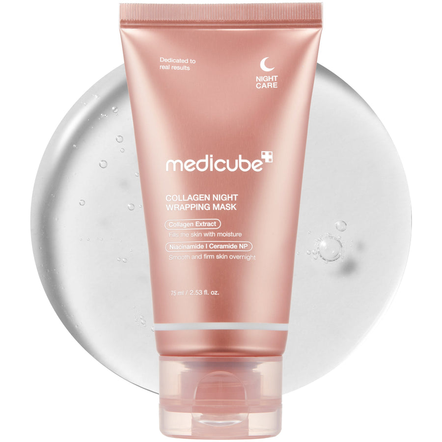 Medicube Collagen Night Wrapping Mask 75мл — корейска нощна маска с колаген за firming ефект