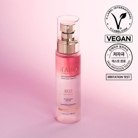 d'Alba Professional Repairing Hair Perfume Serum 50мл — луксозен корейски парфюмен серум за възстановяване на коса