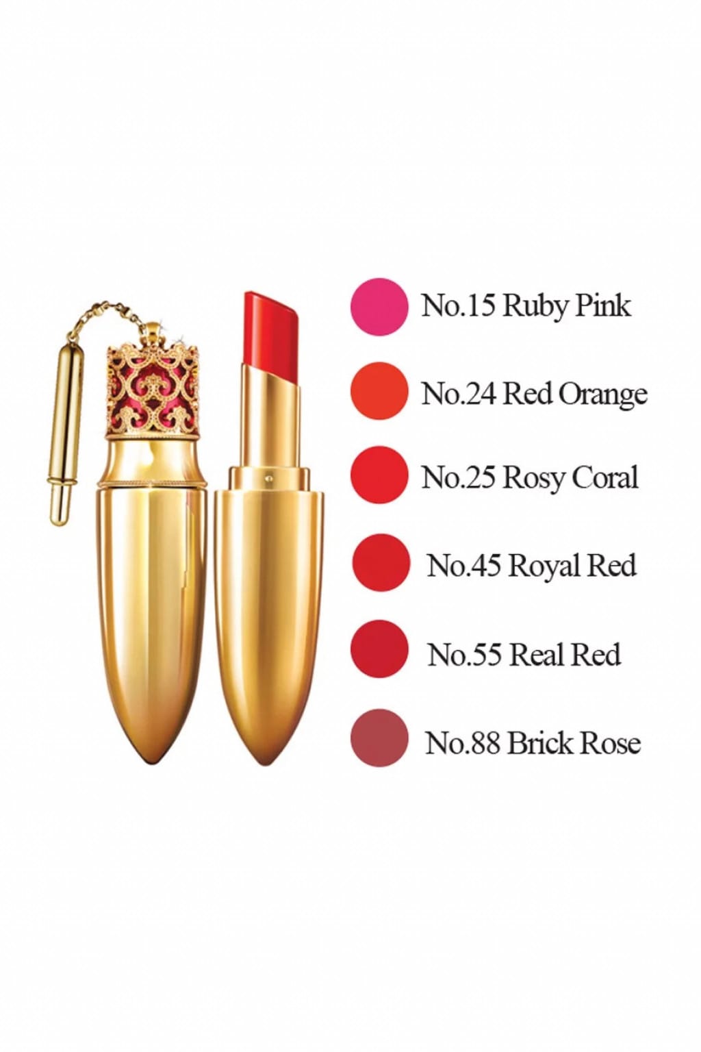 The History of Whoo Lipstick оттенък — корейски луксозен грим