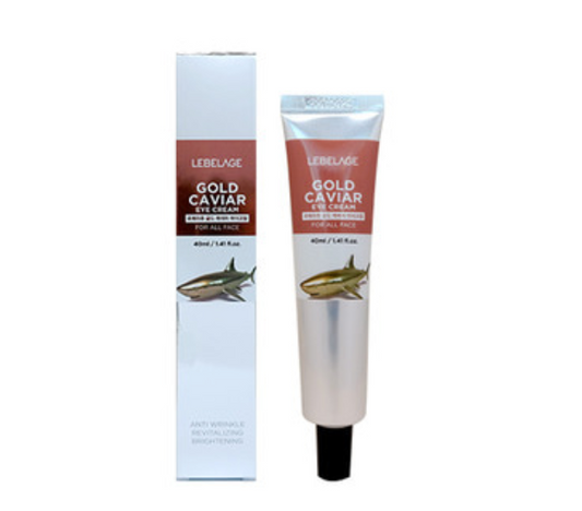 LEBELAGE Eye Cream EX Gold Caviar 40мл — луксозен корейски anti-aging очен крем с черен хайвер