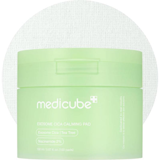 Medicube Exosome Cica Calming Pad — успокояващи пачове за чувствителна кожа