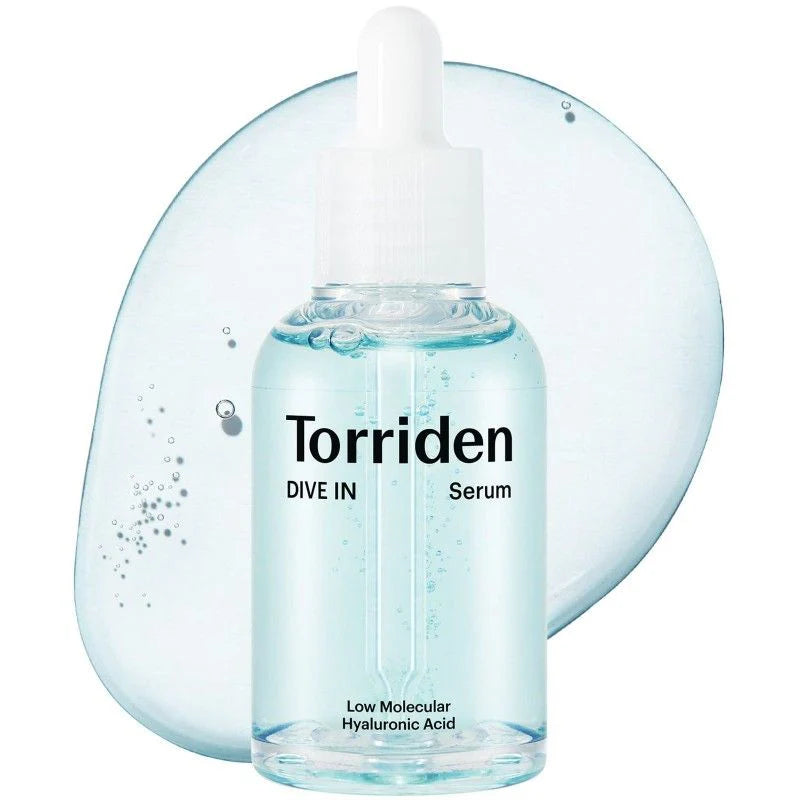 Torriden Dive-in Low Molecular Hyaluronic Acid Serum 50мл — корейски хидратиращ серум с нискомолекулярен хиалурон