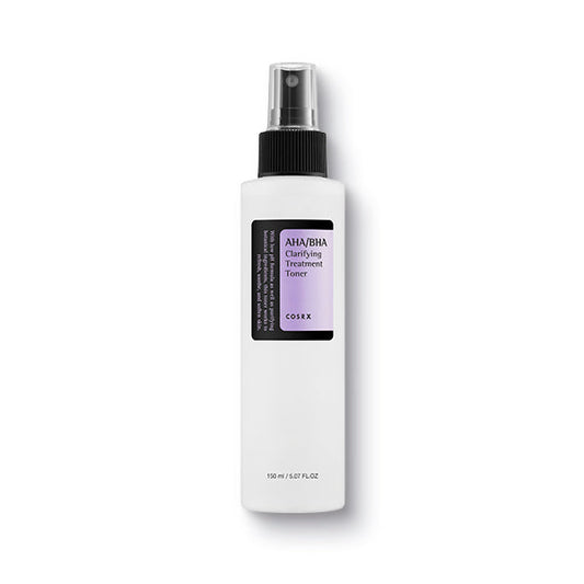 COSRX AHA/BHA Clarifying Treatment Toner 150мл — корейски нежен ексфолиращ тонер за начинаещи с киселини
