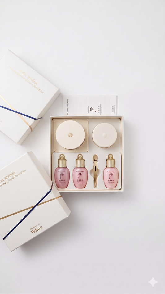 Royal Regina Energetic Recharging Cream Set — корейска кралска anti-aging грижа