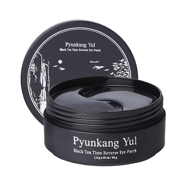 Pyunkang Yul Black Tea Time Reverse Eye Patch 60 броя — корейски anti-aging пачове с черен чай и антиоксиданти