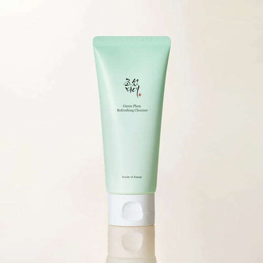 Beauty of Joseon Green Plum Refreshing Cleanser 100мл — освежаваща корейска почистваща пяна със зелена слива