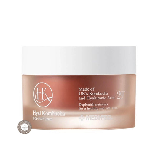 Medi-Peel Hyal Kombucha TeaTox Cream 50г — корейски детокс крем с комбуча и зелен чай