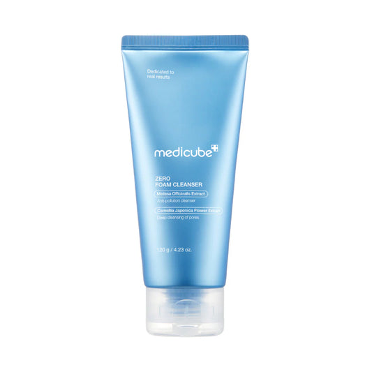 Medicube Zero Foam Cleanser 120г — корейска нежна почистваща пяна за мазна и акнеична кожа без сулфати