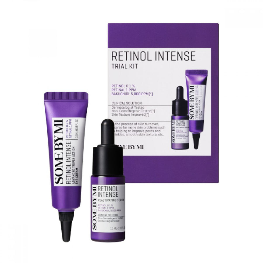 SOME BY MI Retinol Intense Trial Kit 2×10мл — корейски стартов сет с ретинол за начинаещи в anti-aging